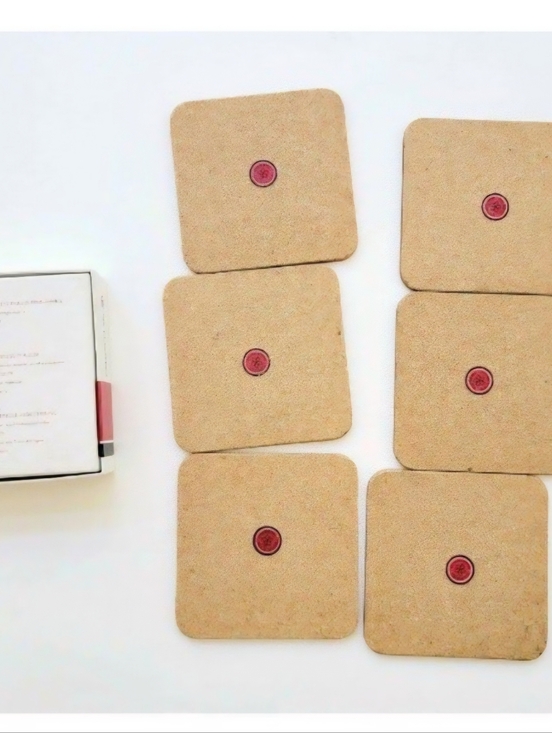 Vintage Set of 6 Pimpernel Eagl “Tall Ships” Coasters Cork back England In Box - Picture 4 of 10